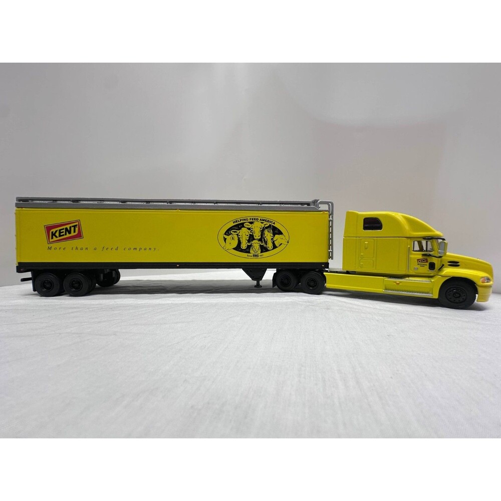 First Gear Kent Feeds Mack Vision Semi Tractor w/Auger Trailer 1:54